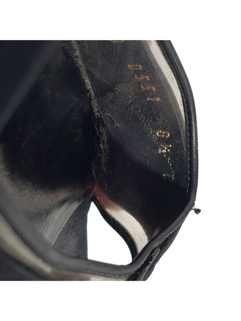 Vintage Salvatore Ferragamo Womens 8.5B Black Leather Dress Heels Shoes Italy - Picture 9 of 12